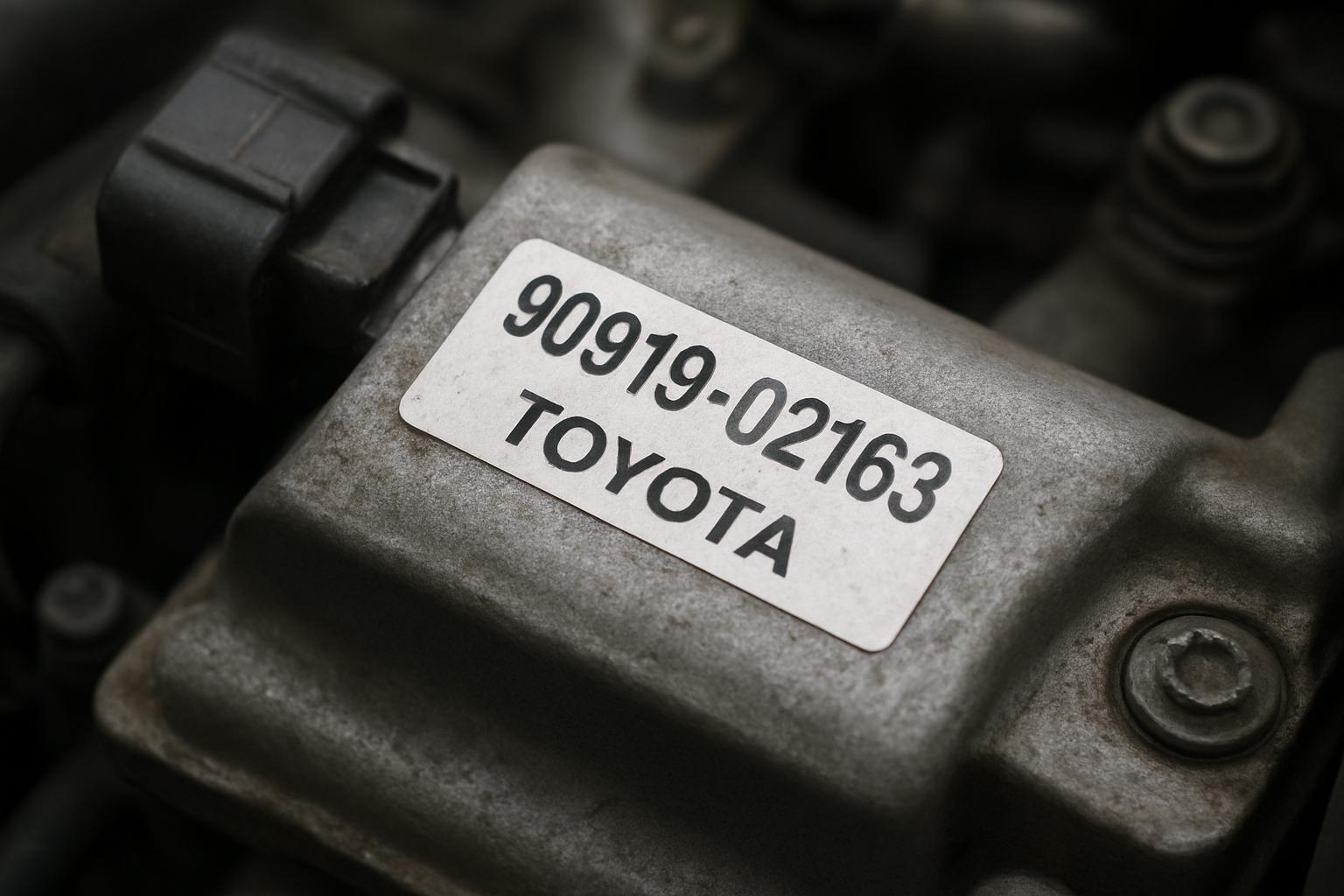 Как устроен номер детали Toyota